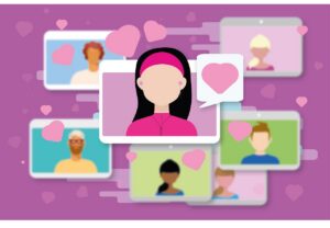 Como fazer tráfego pago no Instagram: empreendedora criando conteúdo para anúncios no notebook e no celular